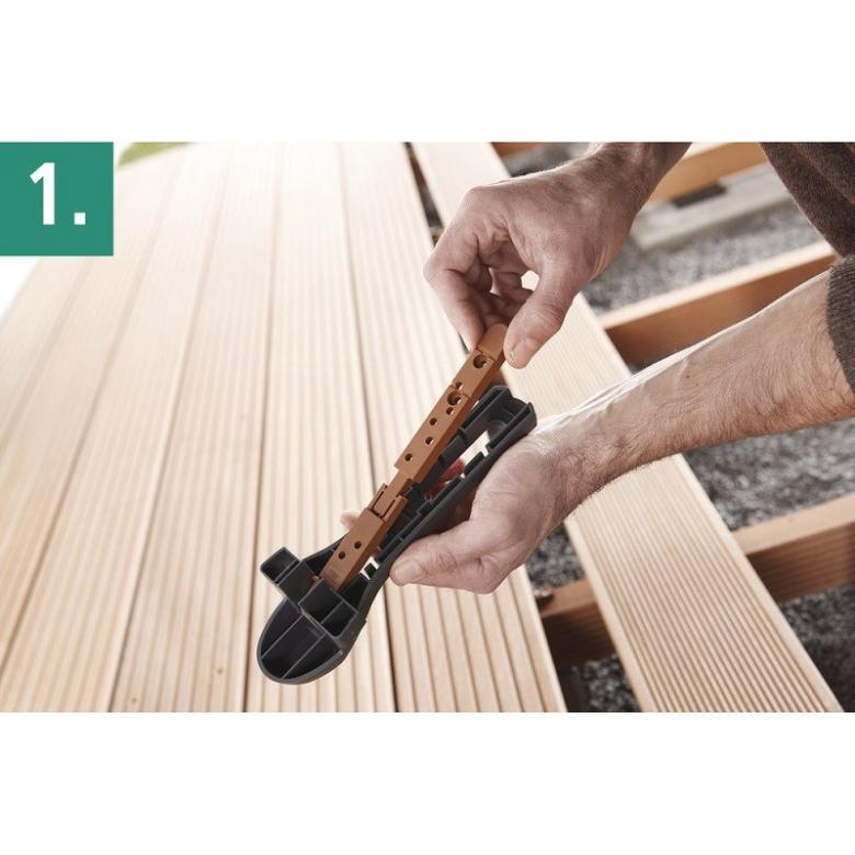 Wolfcraft Zestaw startowy do budowy tarasów   (6971000)