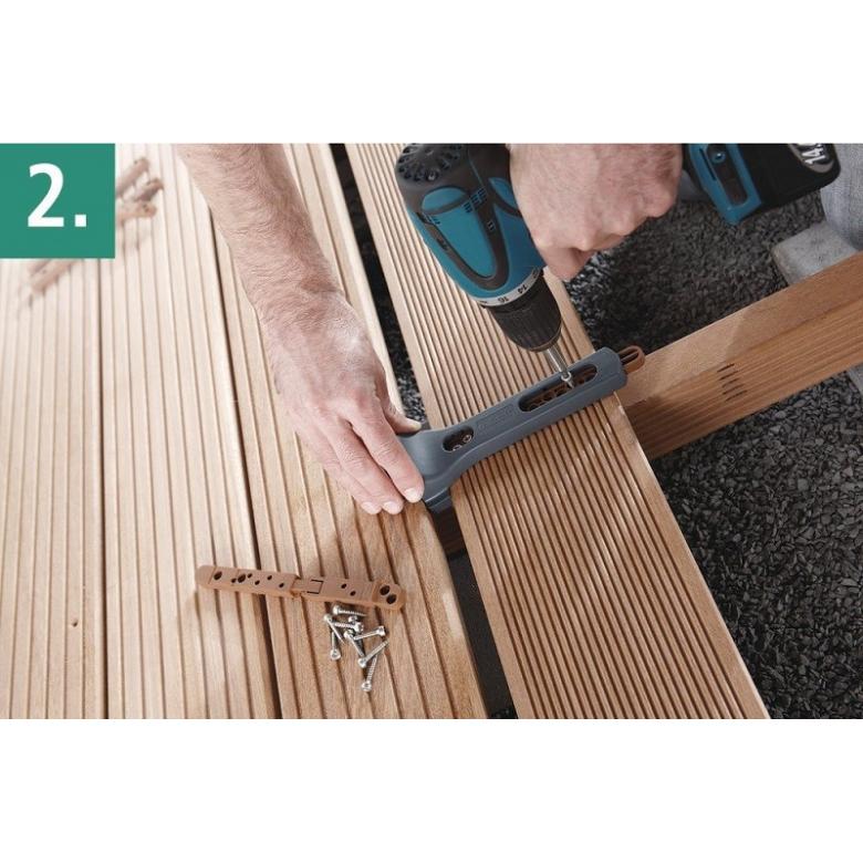 Wolfcraft Zestaw startowy do budowy tarasów   (6971000)