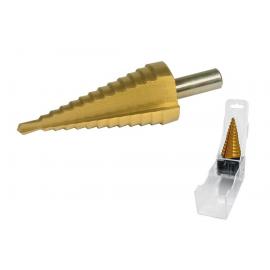 PROTECO Wiertło stopniowe TiN  (azotek tytanu) 6-38 mm "Industry" (90.42-ST06)