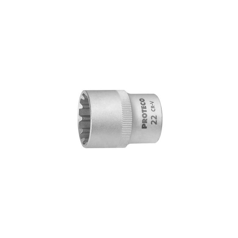 PROTECO Nasadka sferyczna 1/2" Spline 10 mm (43.12100-10)