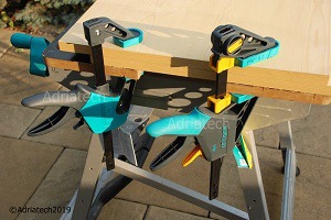 Porównanie test ścisków jednoręcznych Wolfcraft i Piher