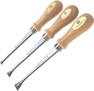 Dłuta "rybi ogon" MHG - dłuta do połączeń jaskółczy ogon